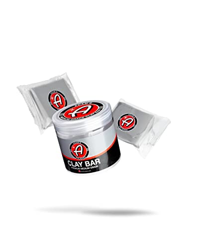 Adam's Medium Grade Clay Bar Jar Kit 100g
