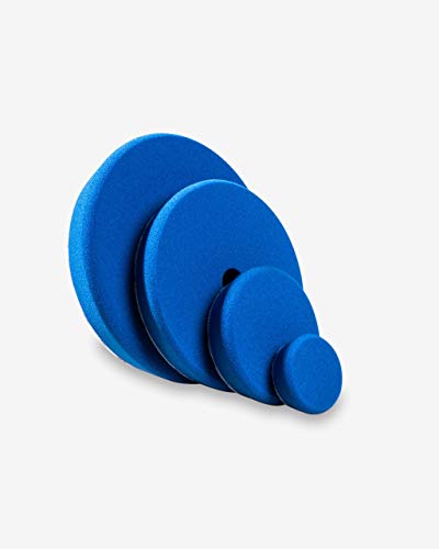 Adam's Premium Polisher Pads Blue Compound Pad - 2, 3.5, 5.5, & 6.5 Inch Pads