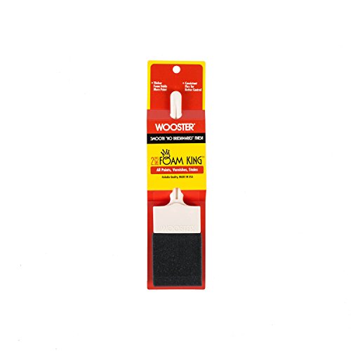 Wooster Brush Foam King Paintbrush, 2-Inch, White