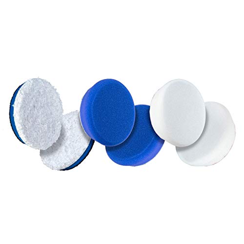 Adam's Premium Polisher Pads Bundle 3.5, 5.5, & 6.5 Inch Pads