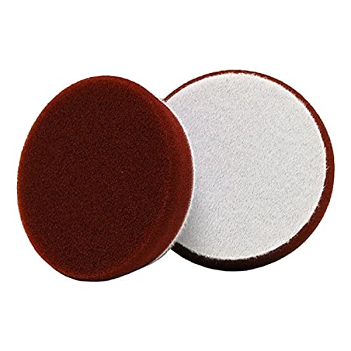Buff and Shine Foam Maroon Heavy Polishing Pad 1, 2, 3, 5, & 6 Inch Pads