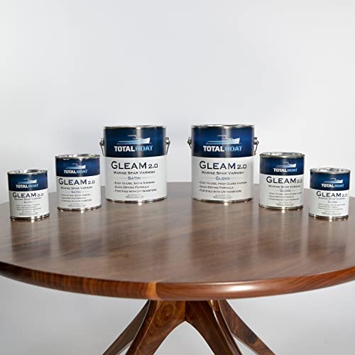 TotalBoat Gleam Marine Spar Varnish (Clear Gloss) Pt, Qt, or Gallon