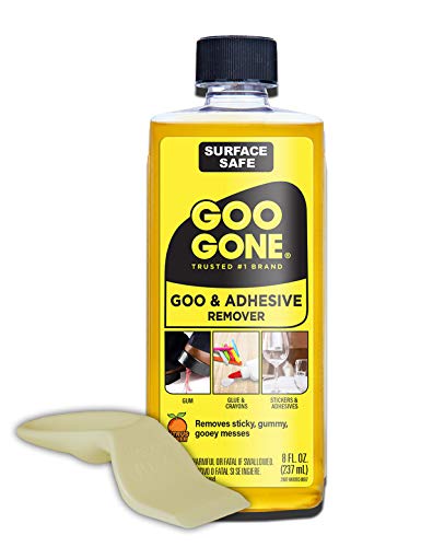 6 Pack Goo Gone Adhesive Remover Original Spray Gel Gum Grease Stickers  Crayon