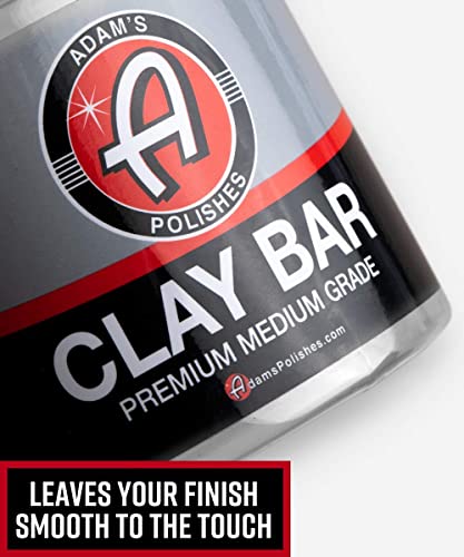 Adam's Medium Grade Clay Bar Jar Kit 100g