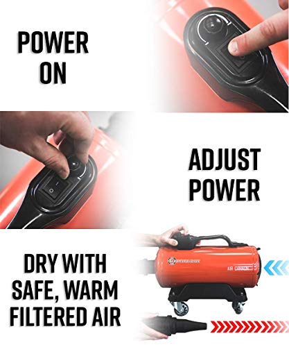 Adam's Air Cannon Car Dryer Blower