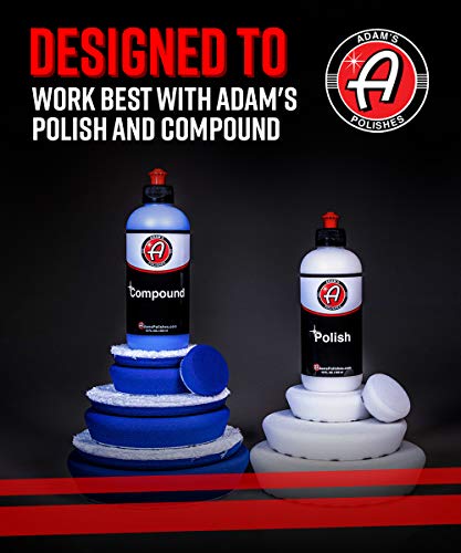 Adam's Premium Polisher Pads Bundle 3.5, 5.5, & 6.5 Inch Pads