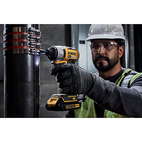 DEWALT 20V MAX* Cordless Impact Driver Kit, Brushless, 1/4-inch (DCF787C2)