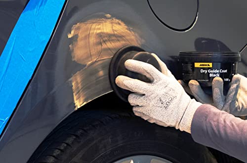Mirka Dry Guide Coat Black with Applicator 100g to Use for light Colour Surfaces