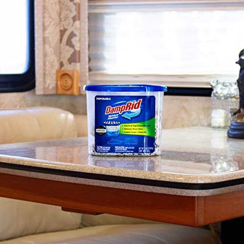DampRid Moisture Absorber with Activated Charcoal for Boats & RVs, 18 oz. Fragrance Free