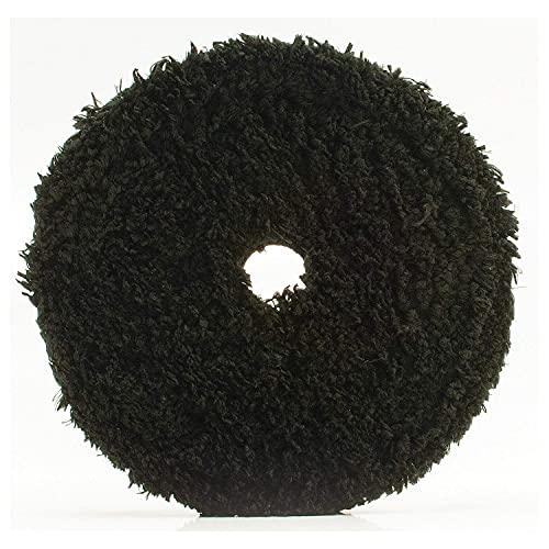 Buff and Shine Black Uro-Fiber Finishing Pad 1, 2, 3, 5, & 6 Inch Pads