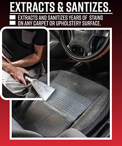 Adam's Heated Carpet Extractor, Powerful 200 Degree Spot and Upholstery Cleaner