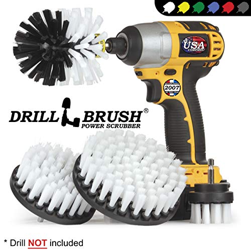 Drillbrush Automotive Soft White Drill Brush