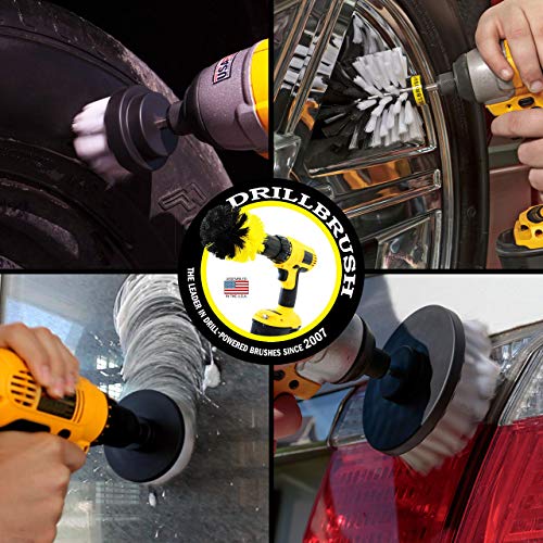 Drillbrush Automotive Soft White Drill Brush