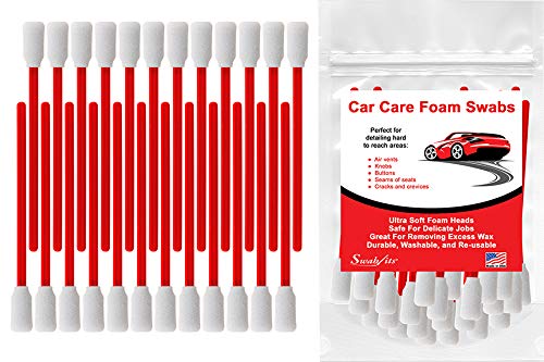 Swab-its® 24-Piece Package of Auto Detailing Car Care Foam Swabs