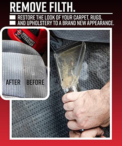 Adam's Heated Carpet Extractor, Powerful 200 Degree Spot and Upholstery Cleaner