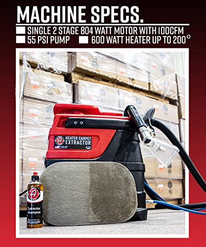 Adam's Heated Carpet Extractor, Powerful 200 Degree Spot and Upholstery Cleaner