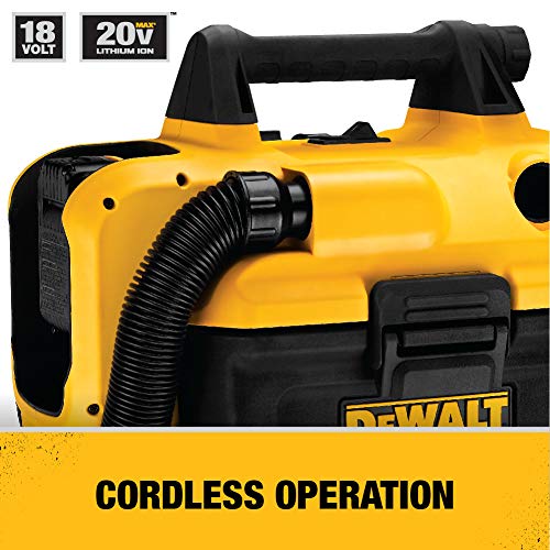 DEWALT 20V MAX Cordless Wet-Dry Vacuum, Tool Only (DCV580H)