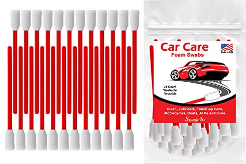 Swab-its® 24-Piece Package of Auto Detailing Car Care Foam Swabs