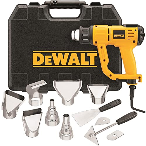 DEWALT Heat Gun with LCD Display Hard Case Accessory Kit D26960K