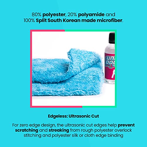 Undrdog The Towel, Plush Microfiber Cleaning Cloth | Set of 3