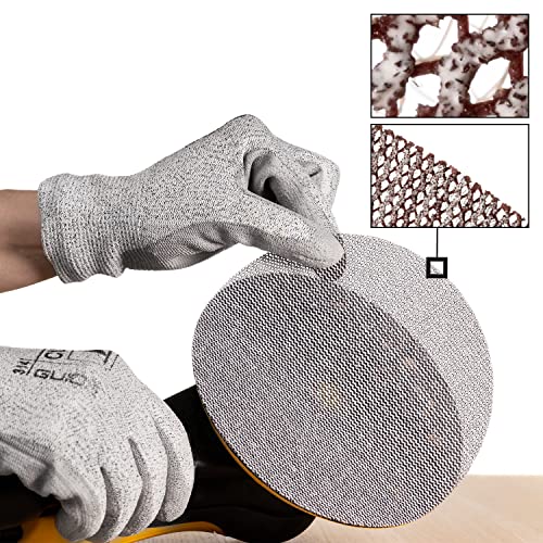 Mirka Abranet 6-Inch | 80-1000 Grit Sanding iscs, Box of 50 Discs