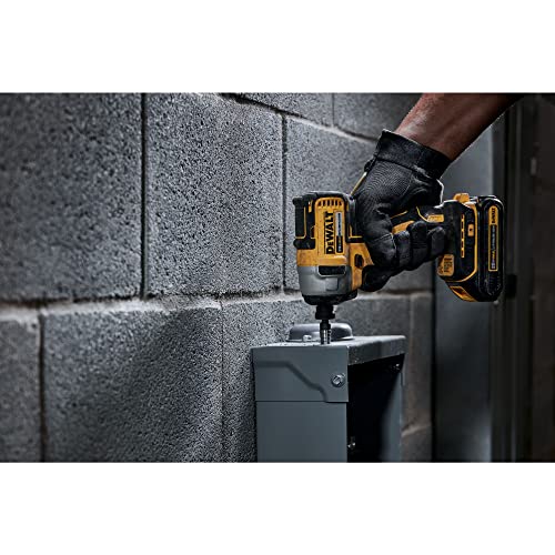 DEWALT 20V MAX* Cordless Impact Driver Kit, Brushless, 1/4-inch (DCF787C2)