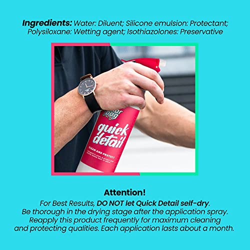 Undrdog Quick Detail Spray, Hydrophobic | 16oz, 32oz (16oz)