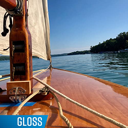 TotalBoat Gleam Marine Spar Varnish (Clear Gloss) Pt, Qt, or Gallon