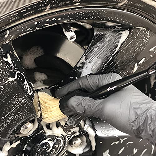 Proper Detailing Co. Car Detailing Brush Set, 3-Pack