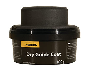 Mirka Dry Guide Coat Black with Applicator 100g to Use for light Colour Surfaces