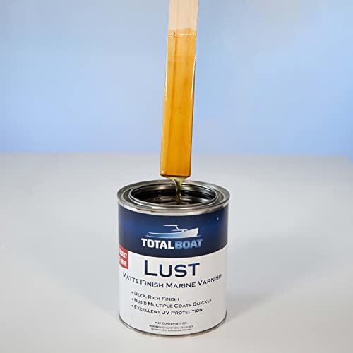 TotalBoat Lust Marine Varnish (High Gloss) Pt, Qt, or Gallon