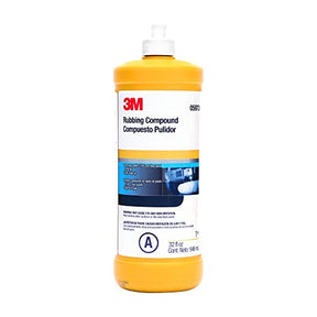 3M Rubbing Compound, 05973, Liquid Formula, High Quality