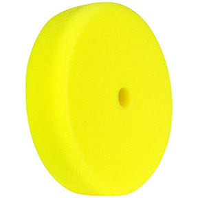 BUFF and SHINE 8" Yellow Recessed Foam Buffing / Compounding Pad