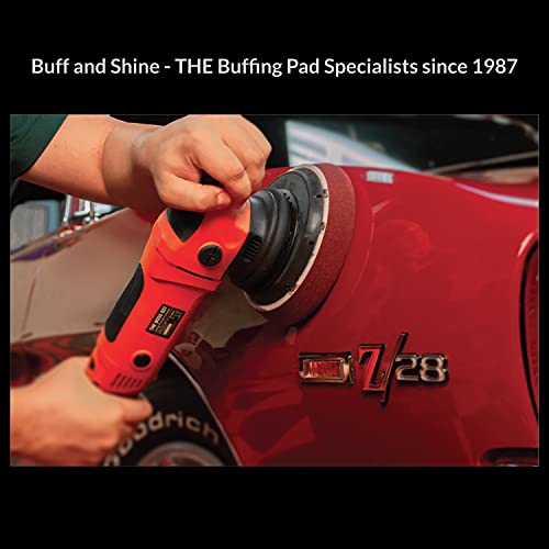 Buff and Shine White Finishing Pad 1, 2, 3, 5 & 6 Inch Pads