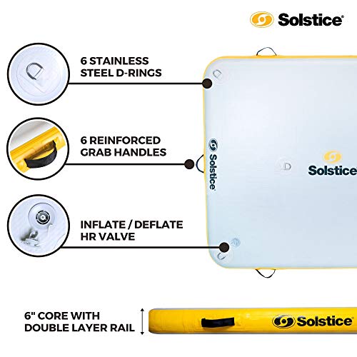 Solstice 6' x 5' Infatable Dock, Multicolor, (30605)