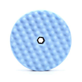 3M 05708 Perfect It Ultrafine Foam Polishing Pad Double Sided 8 Inches, Blue