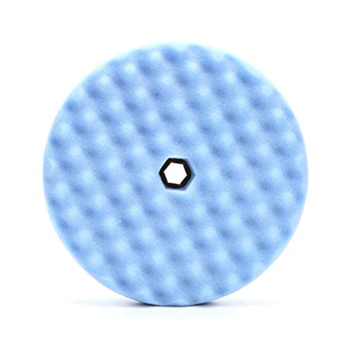 3M 05708 Perfect It Ultrafine Foam Polishing Pad Double Sided 8 Inches, Blue