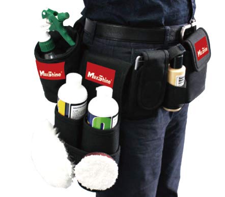 Maxshine Adjustable Detailing Tool Belt Organizer