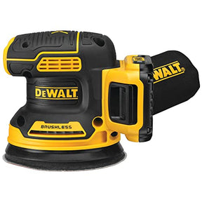 DEWALT 20V MAX* Random Orbit Sander, 5-Inch, Cordless Kit (DCW210D1) , Yellow