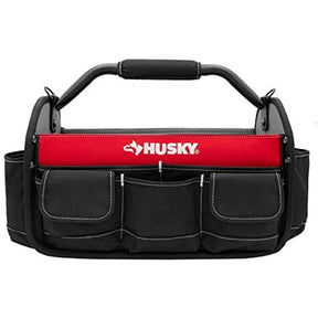 Husky 17in. Open Tool Tote w/ Rotating Handle by Husky