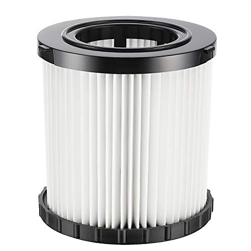 DCV5801H Wet/Dry Vacuum Hepa Replacement Filter for Dewalt DCV580 and DCV581H, Washable and Reusable