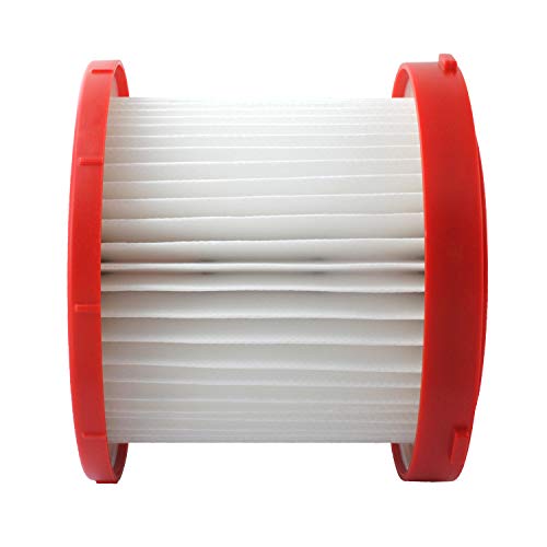 49-90-1900 HEPA Filter Replacement Compatible with Milwaukee M18 Cordless 2 Gal. Wet Dry Vacuum