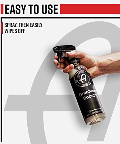  Adam's Graphene Boost - Graphene Ceramic Coating Spray For Car  Detailing, Adds Protection & Extends The Life Of Top Coat Ceramics, Maintenance Spray On Wipe Off