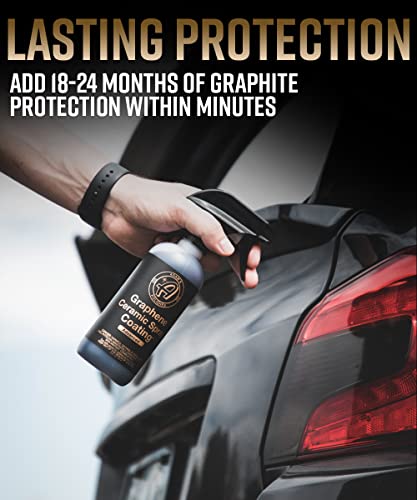 Adam's Advanced Graphene Ceramic Spray Coating Bundle - 18+ Month Sprayable  Graphene Oxide Ceramic Coating for Cars, Boats, RV's & Motorcycle | Adds