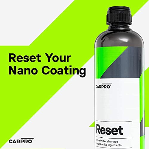 CARPRO Reset - Intensive Car Shampoo Wash Perfect Partner to Nanotechnology  Based Sealants and Coatings, P-Neutral Shampoo - 500mL (17oz)