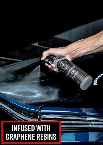 Adam's Graphene Boost - Graphene Ceramic Coating Spray For Car Detailing, Adds Protection & Extends The Life Of Top Coat Ceramics, Maintenance Spray  On Wipe Off