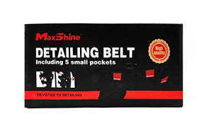 Maxshine Adjustable Detailing Tool Belt Organizer