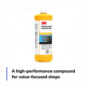 3M Rubbing Compound, 05973, Liquid Formula, High Quality