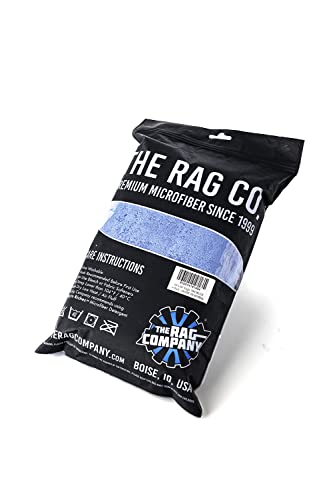The Rag Company - Eagle Edgeless 500 (4-Pack) Professional Korean 70/30  Blend Super Plush Microfiber Detailing Towels, 500GSM, 16in x 16in, Blue