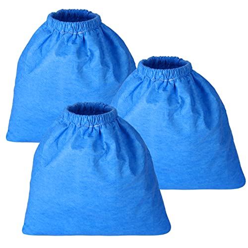 Cloth Filter Bag for Armor All AA256 AA255 2.5 Gallon Shop VAC - 3 Pack